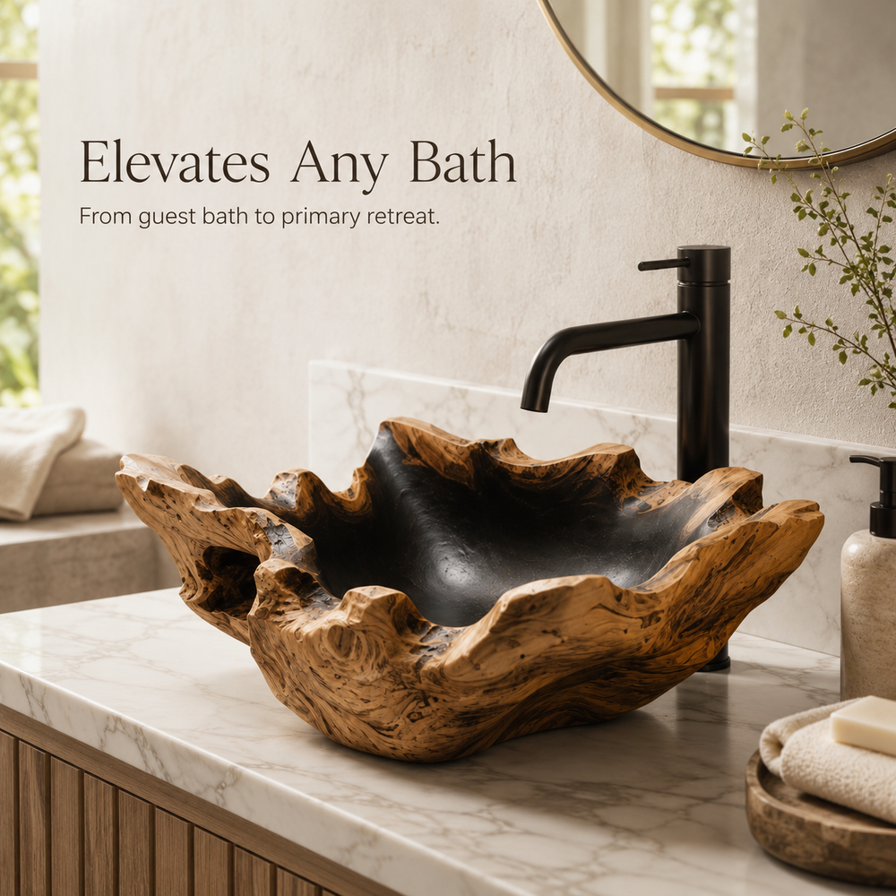Arden Natural Stone Vessel Sink - Design 033 - product image 10