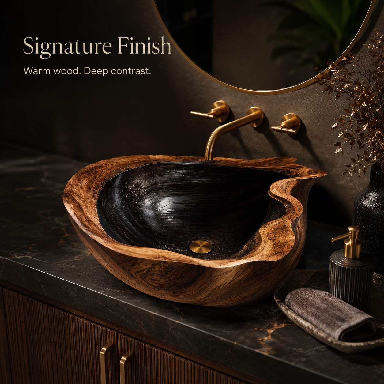 Mira Sculptural Bathroom Vessel Sink - Design 034 - product image 11
