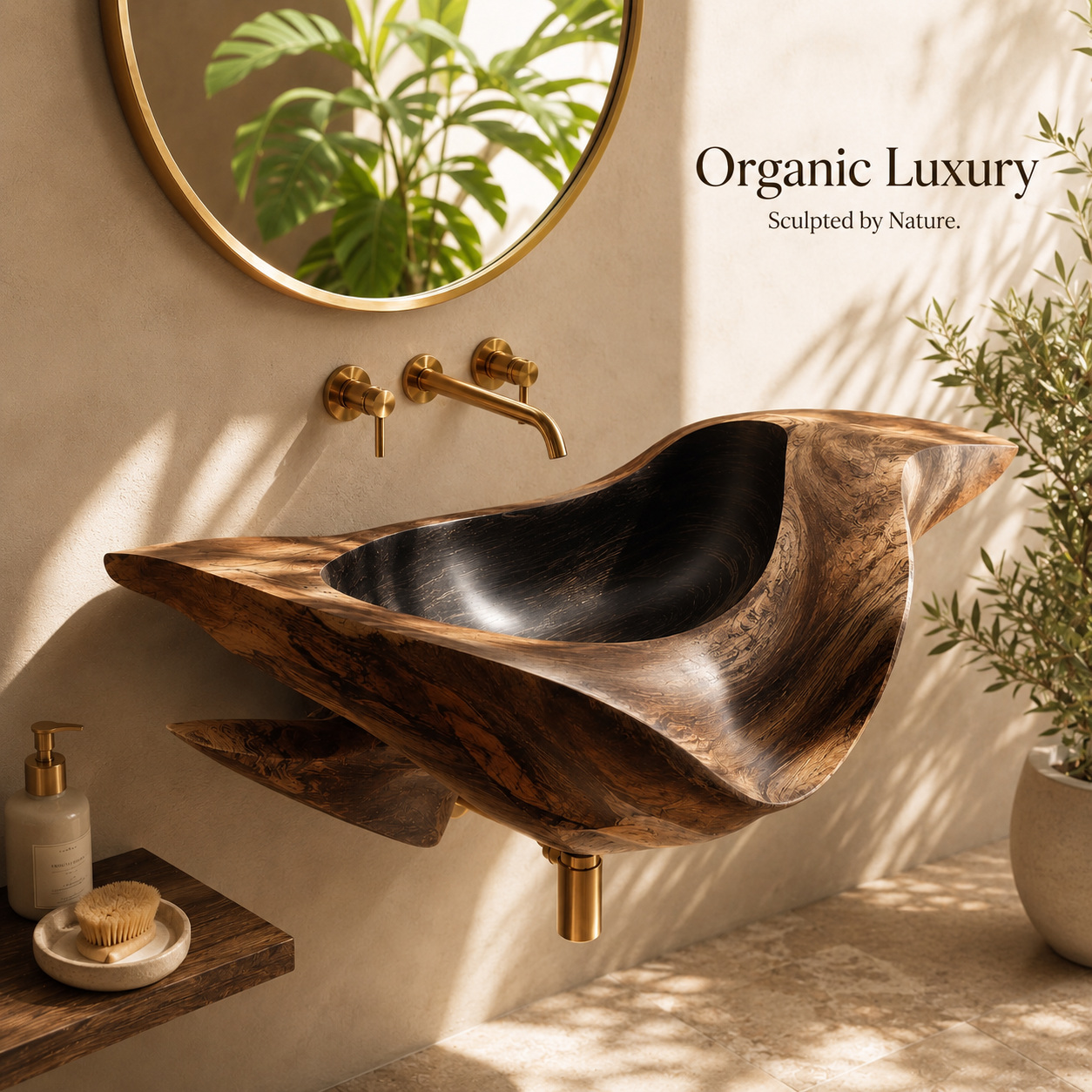 Calder Organic Modern Vessel Sink - Design 035 - product image 02