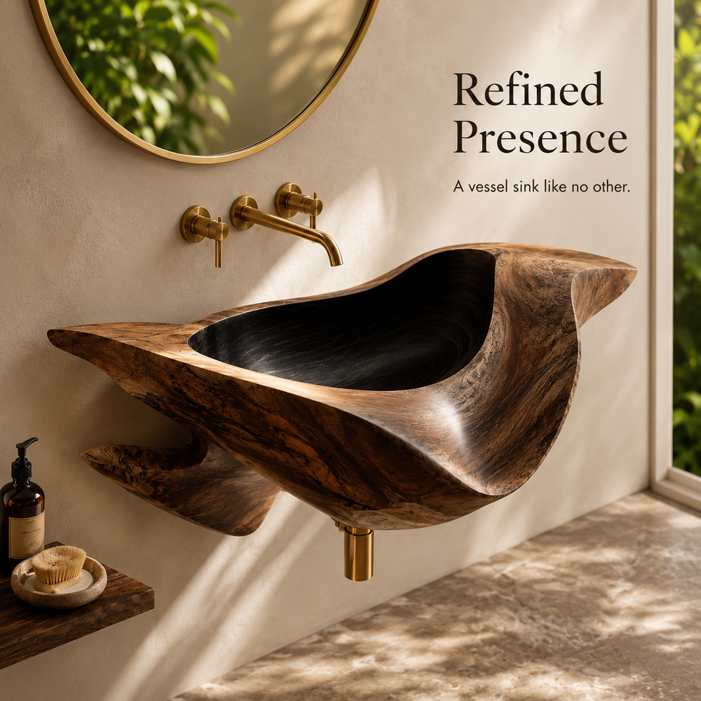 Calder Organic Modern Vessel Sink - Design 035 - product image 03