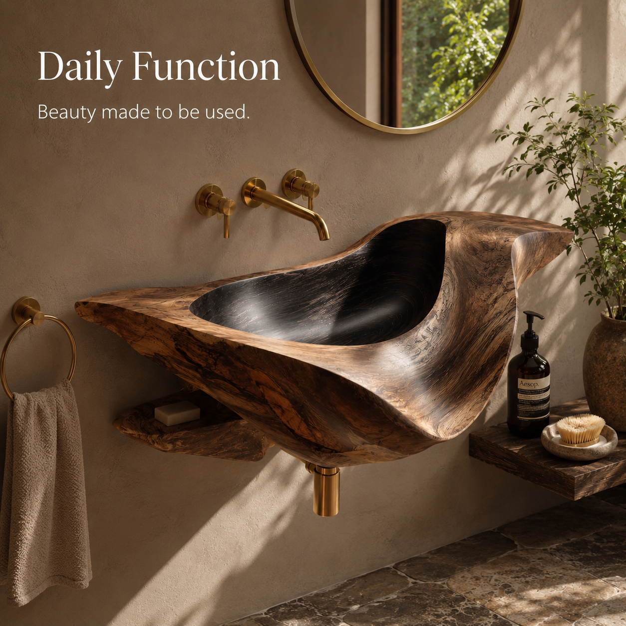 Calder Organic Modern Vessel Sink - Design 035 - product image 07