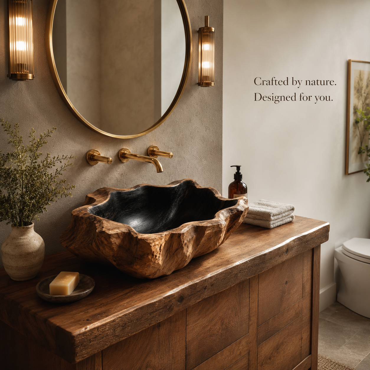 Soren Stone Vanity Vessel Sink - Design 036 - product image 04