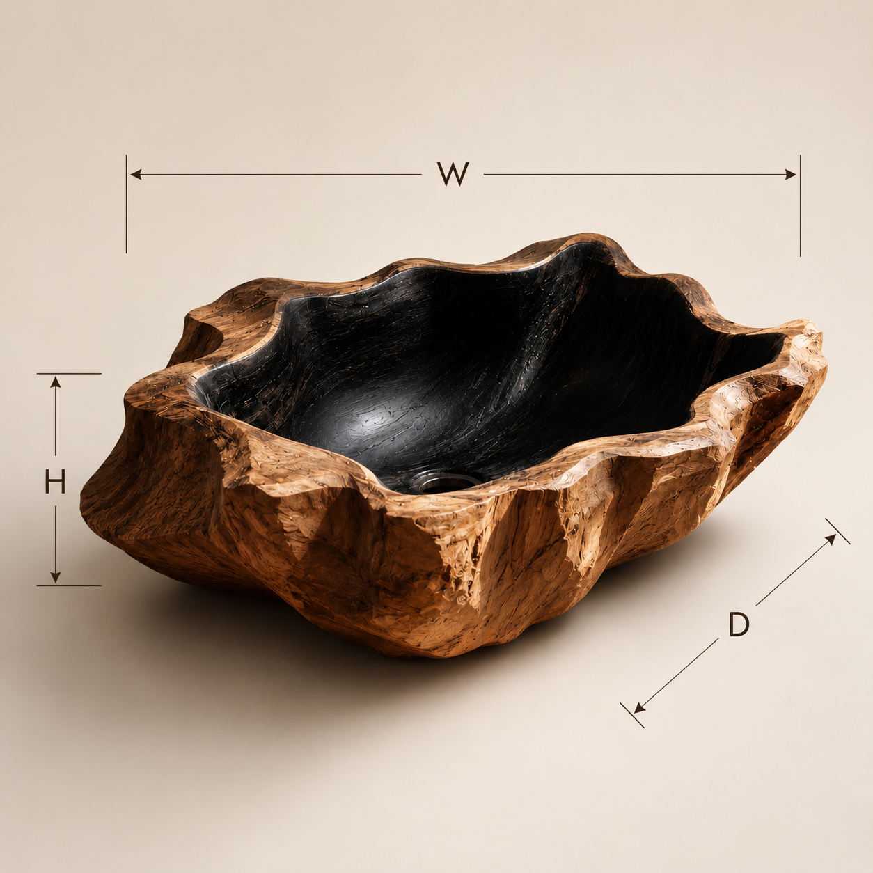 Soren Stone Vanity Vessel Sink - Design 036 - product image 08