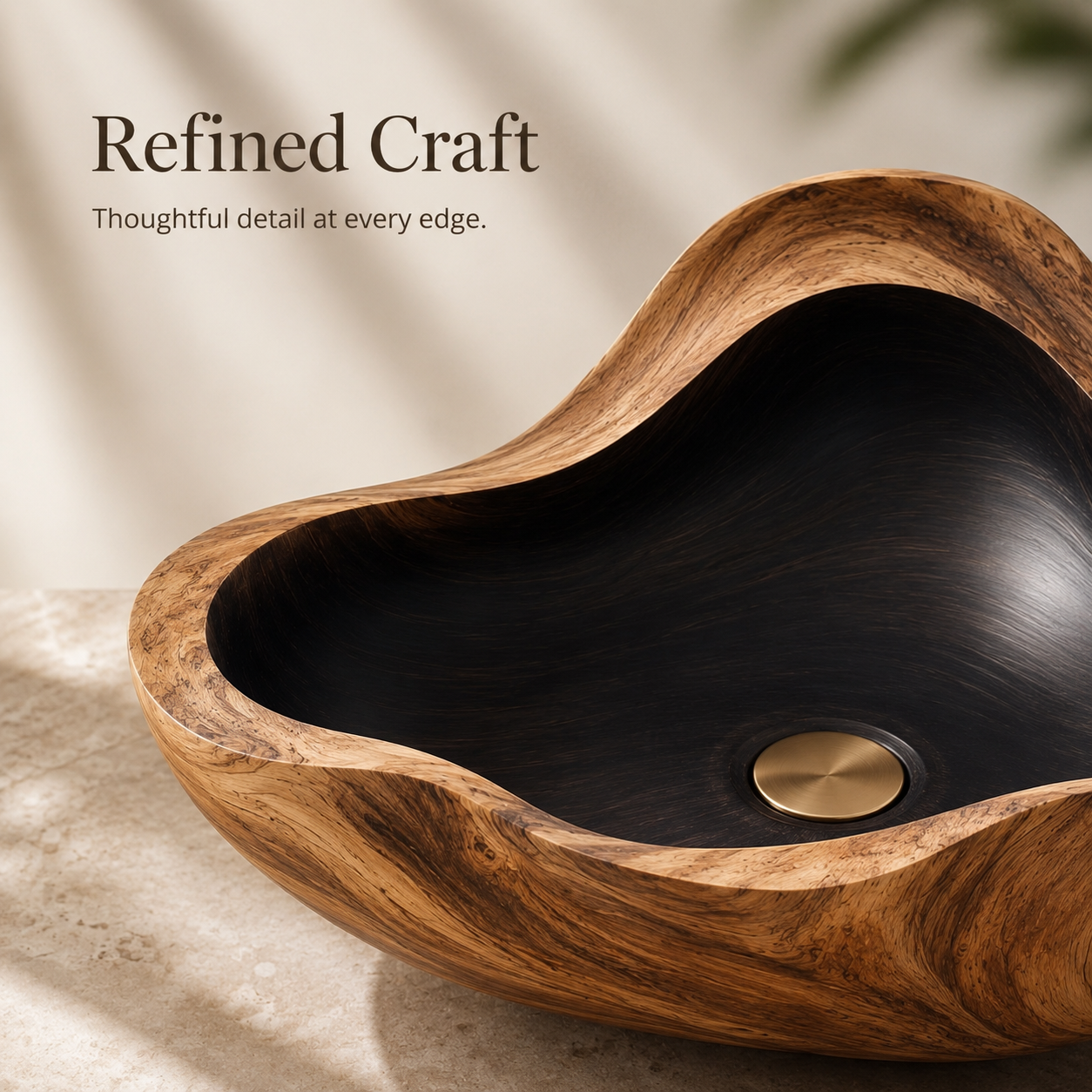 Elara Rounded Bathroom Sink - Design 037 - product image 05