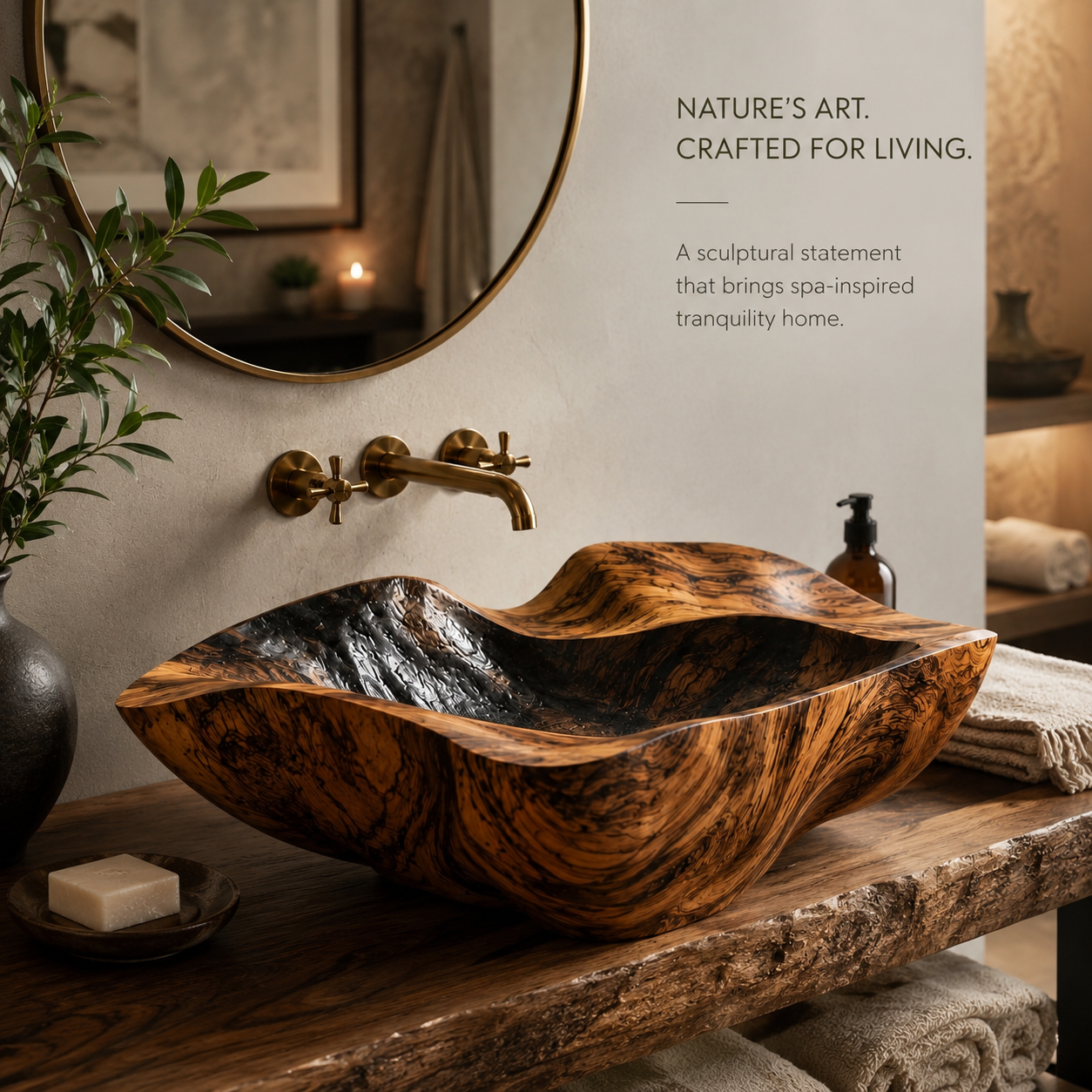Liora Hand-Finished Vessel Sink - Design 040 - product image 10