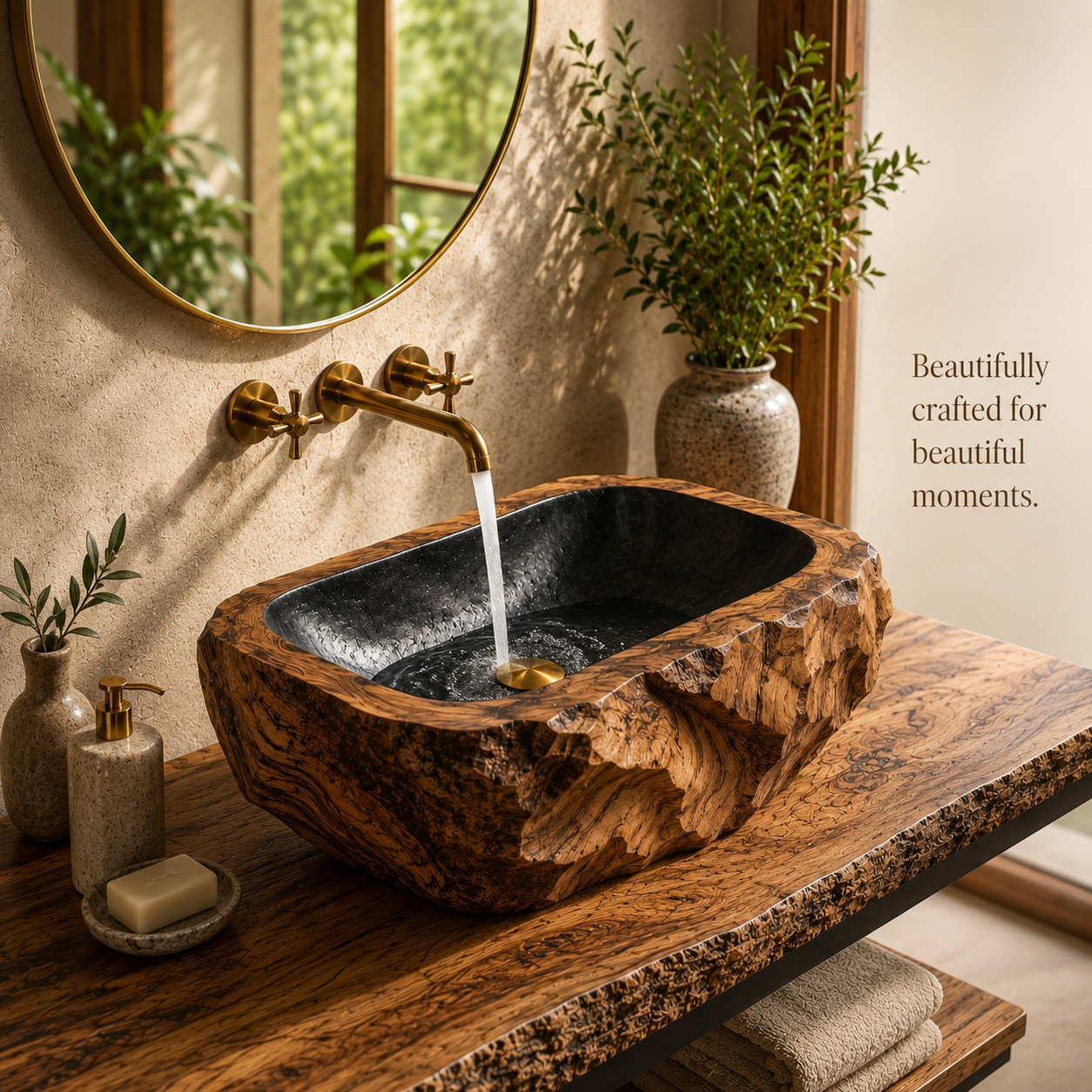 Arden Natural Stone Vessel Sink - Design 041 - product image 07