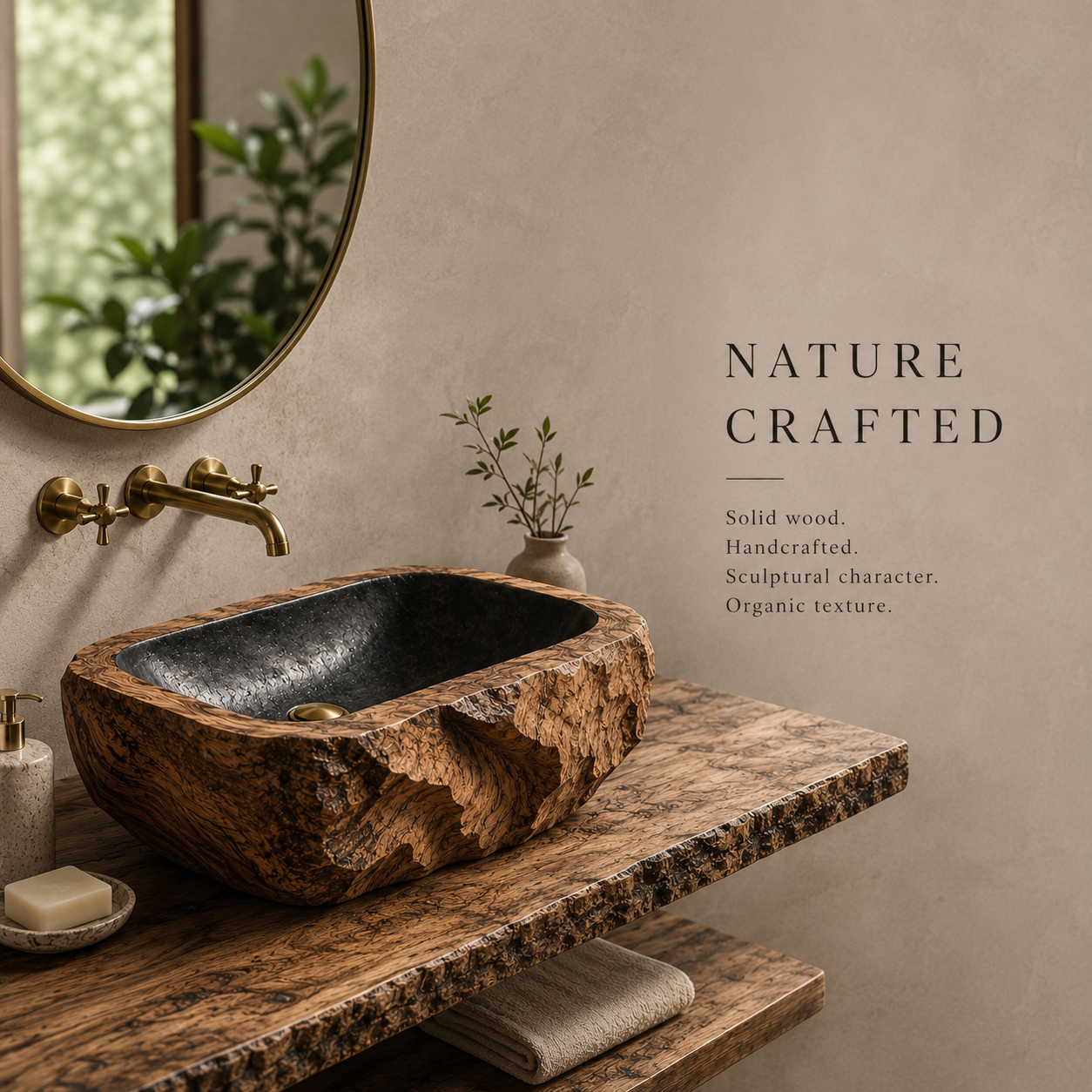 Arden Natural Stone Vessel Sink - Design 041 - product image 09