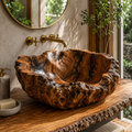 Mira Sculptural Bathroom Vessel Sink - Design 042 - main view