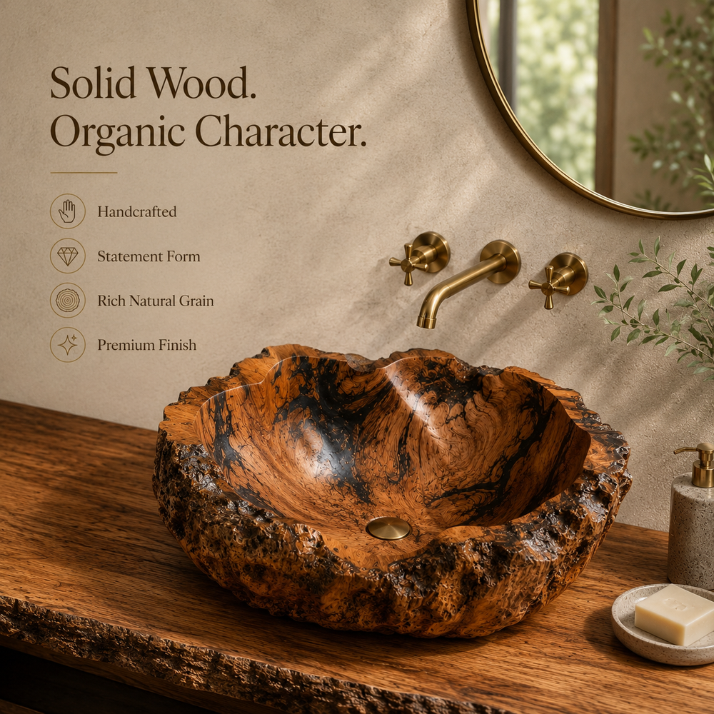 Mira Sculptural Bathroom Vessel Sink - Design 042 - product image 07