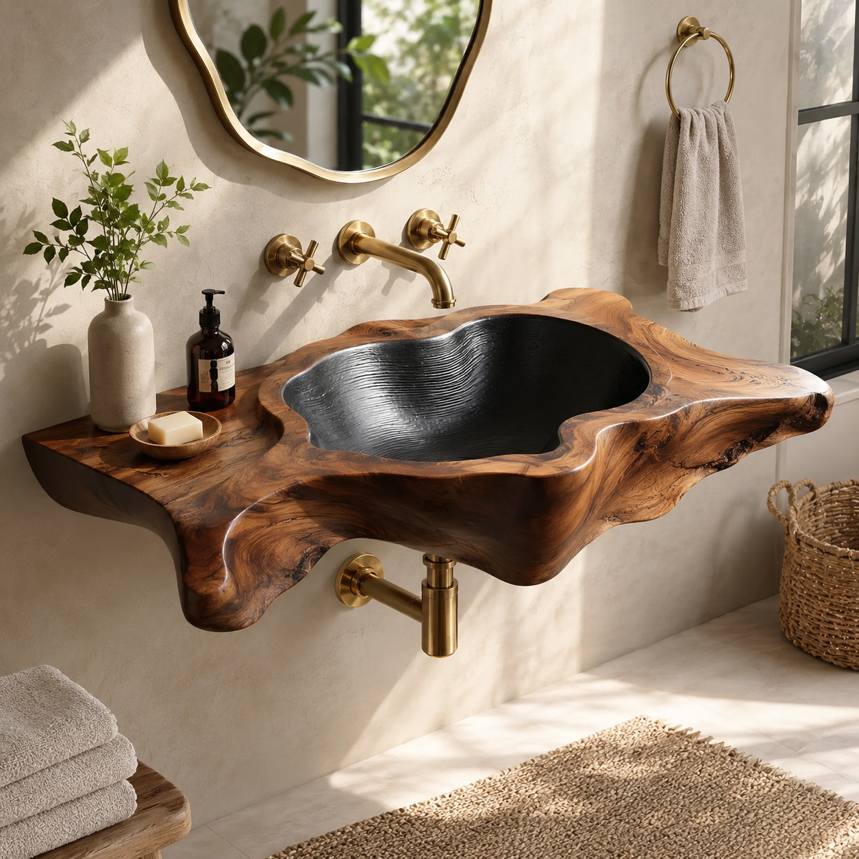 Calder Organic Modern Vessel Sink - Design 043 - main view