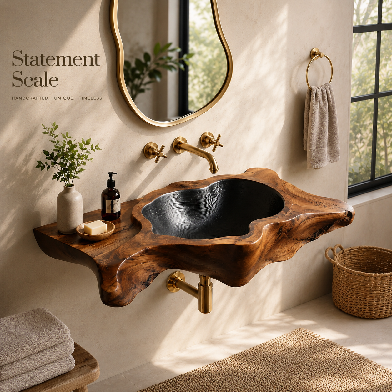 Calder Organic Modern Vessel Sink - Design 043 - product image 04