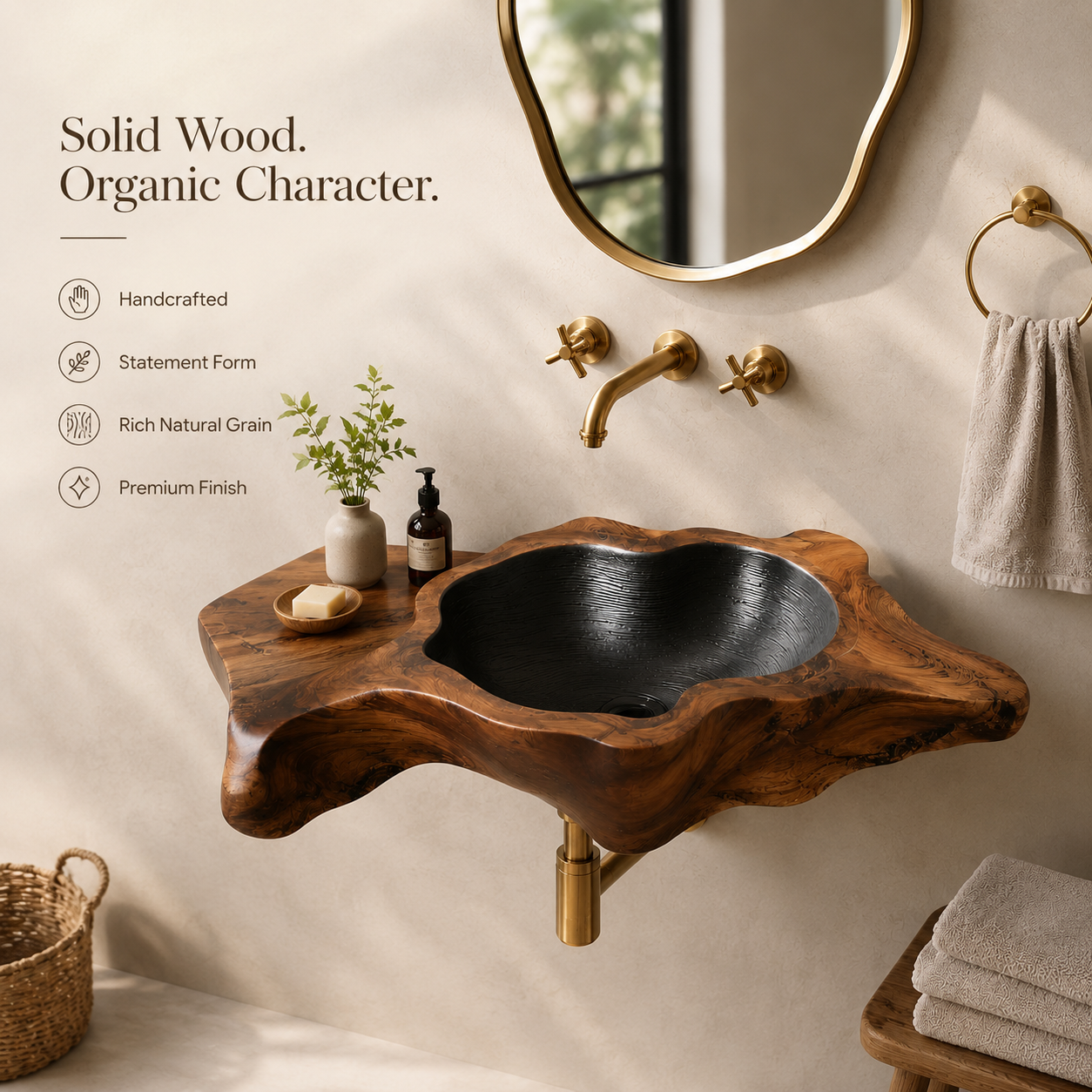 Calder Organic Modern Vessel Sink - Design 043 - product image 09