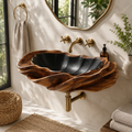 Elara Rounded Bathroom Sink - Design 045 - main view
