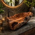 Nolan Warm Stone Vessel Sink - Design 047 - main view