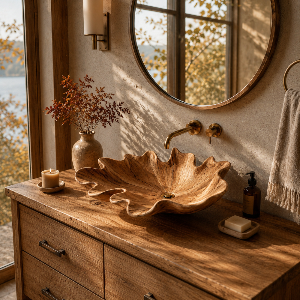 Liora Hand-Finished Vessel Sink - Design 048 - product image 04