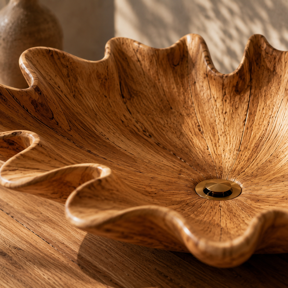 Liora Hand-Finished Vessel Sink - Design 048 - product image 05