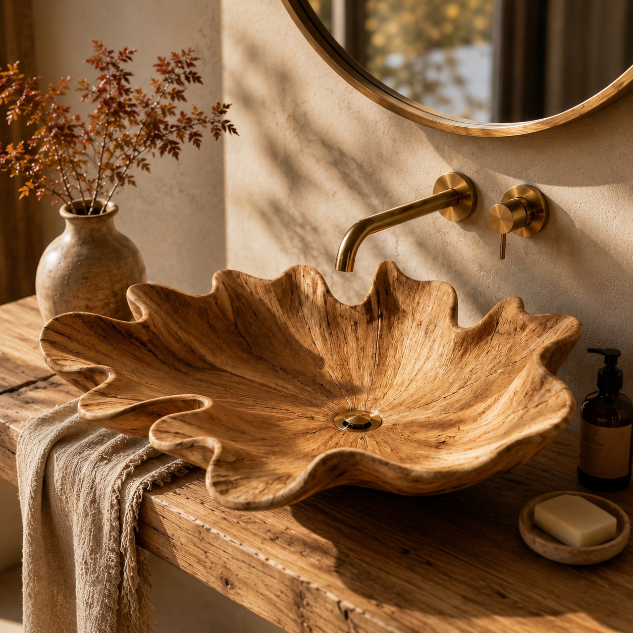 Liora Hand-Finished Vessel Sink - Design 048 - product image 11