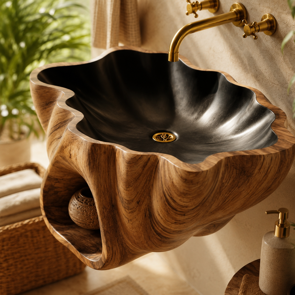 Arden Natural Stone Vessel Sink - Design 049 - product image 05