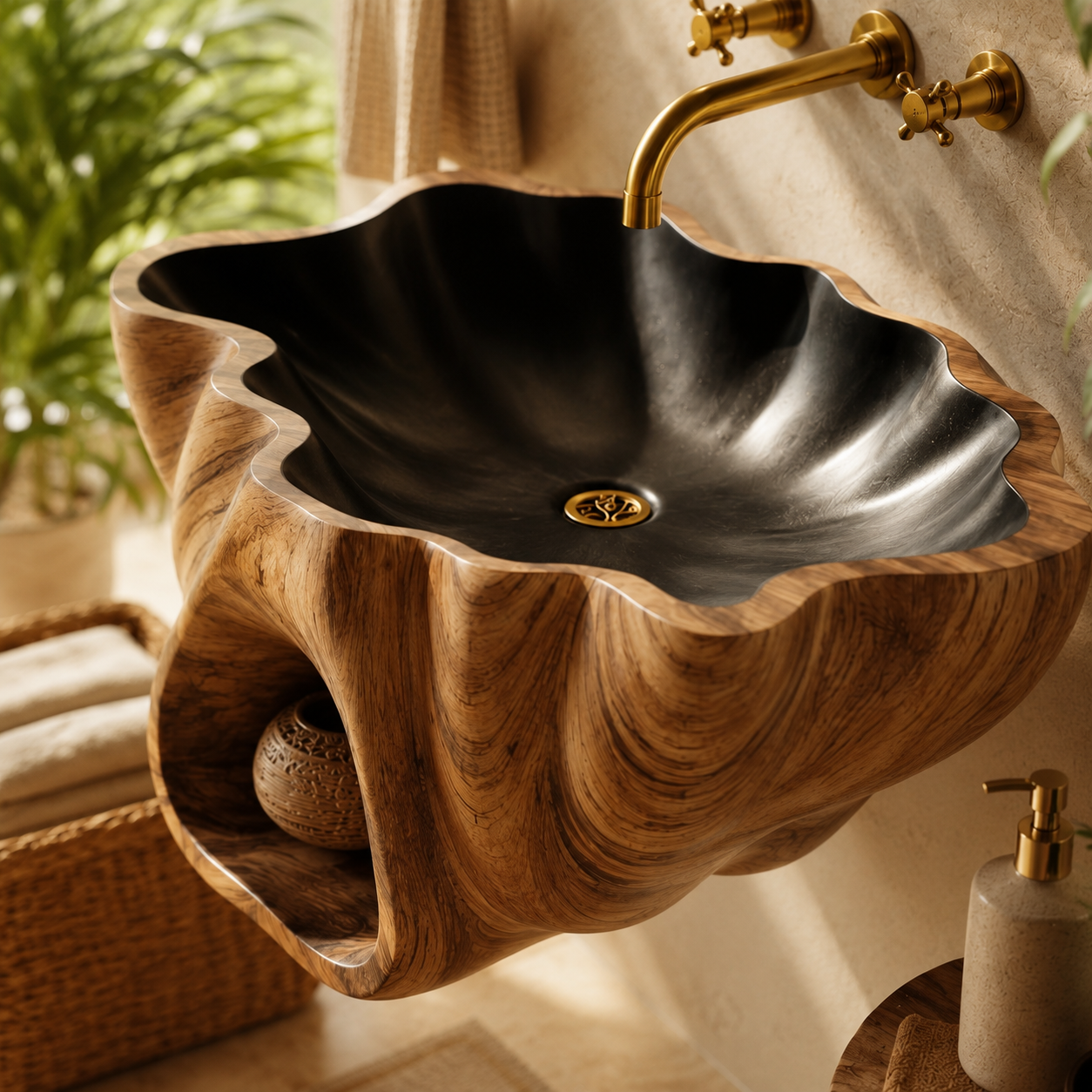 Arden Natural Stone Vessel Sink - Design 049 - product image 05