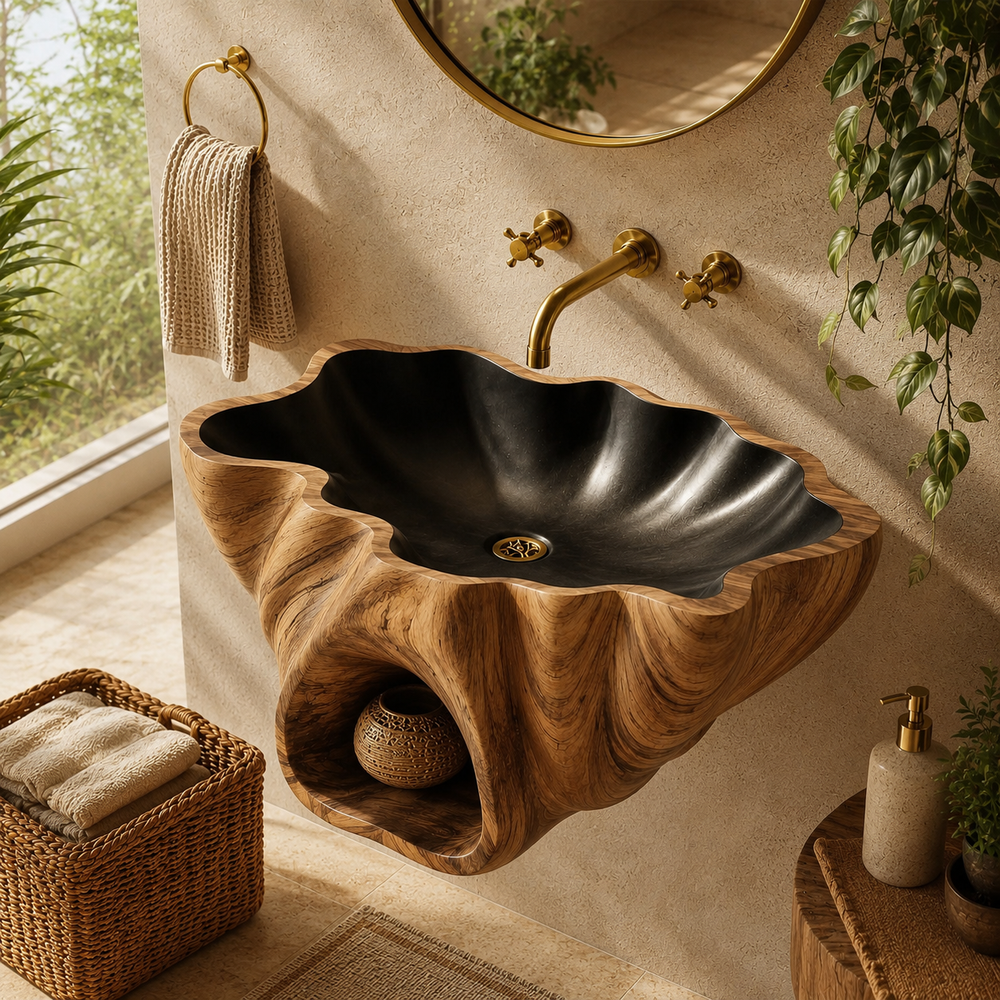 Arden Natural Stone Vessel Sink - Design 049 - product image 10