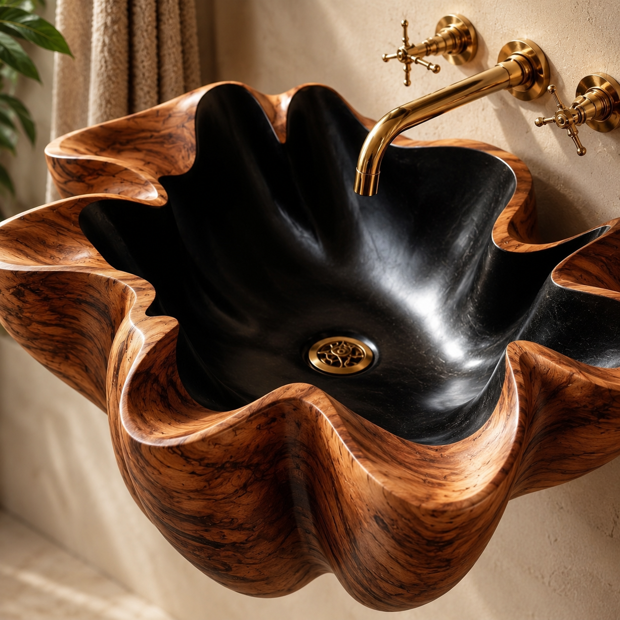 Mira Sculptural Bathroom Vessel Sink - Design 050 - product image 05