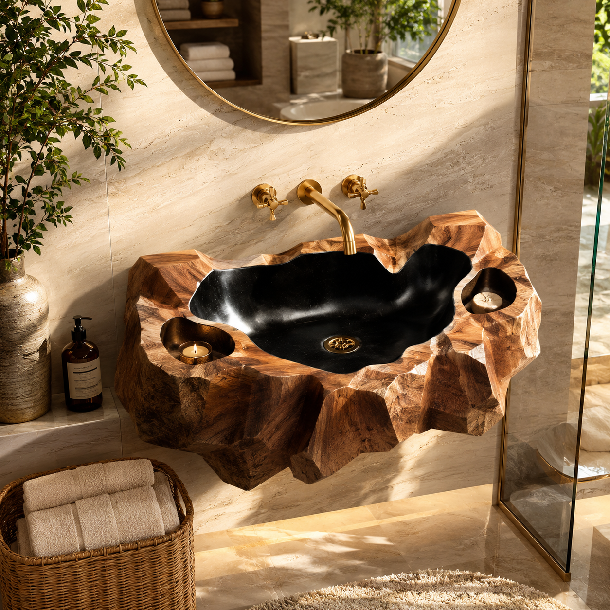 Calder Organic Modern Vessel Sink - Design 051 - main view