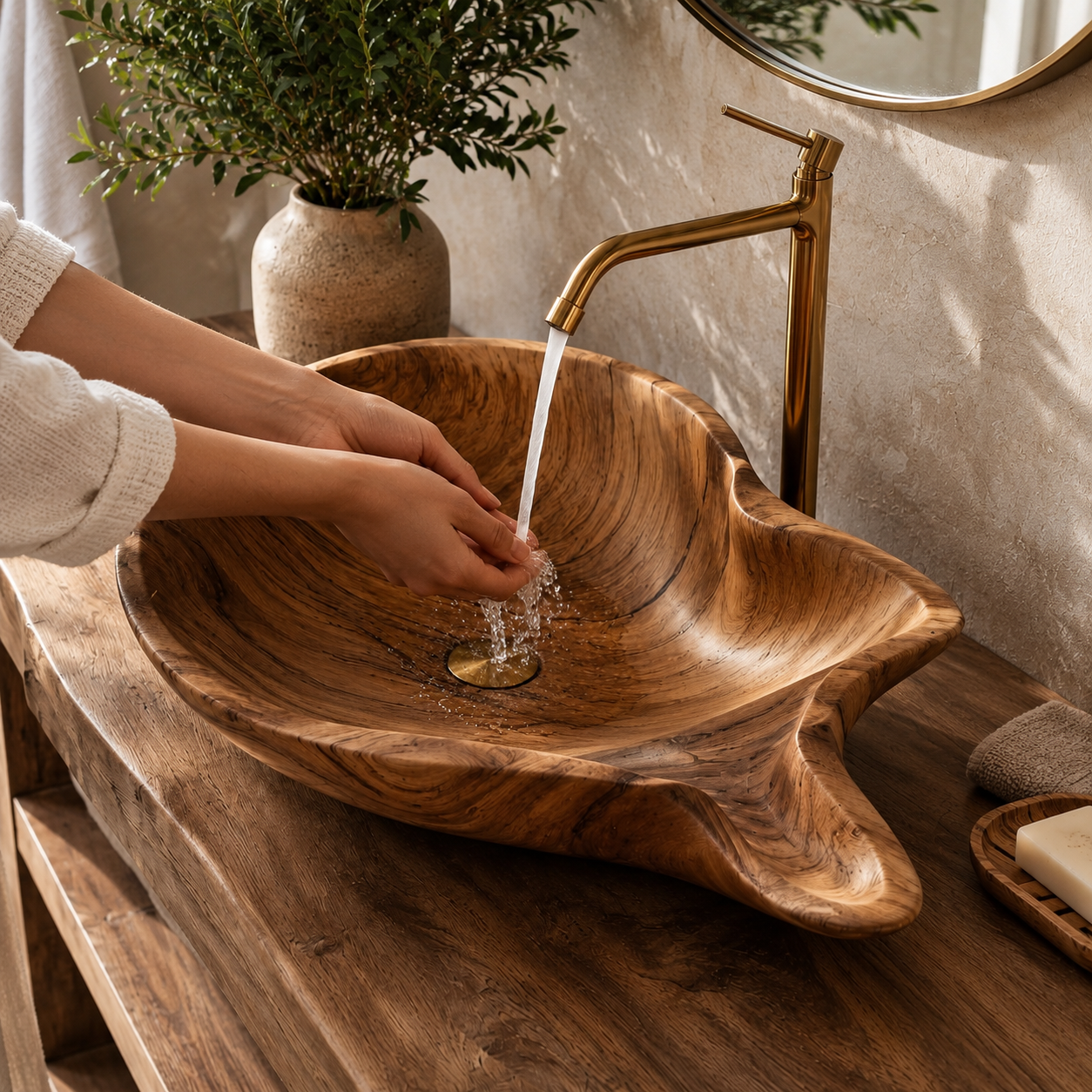 Soren Stone Vanity Vessel Sink - Design 052 - product image 07