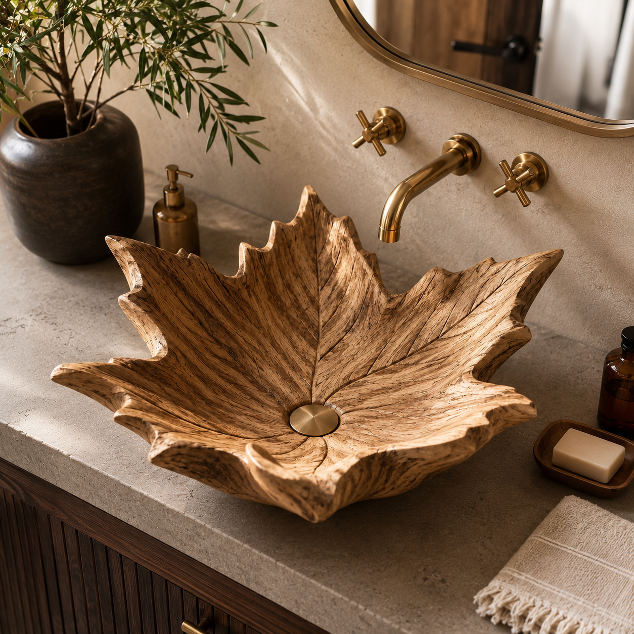 Elara Rounded Bathroom Sink - Design 053 - product image 10