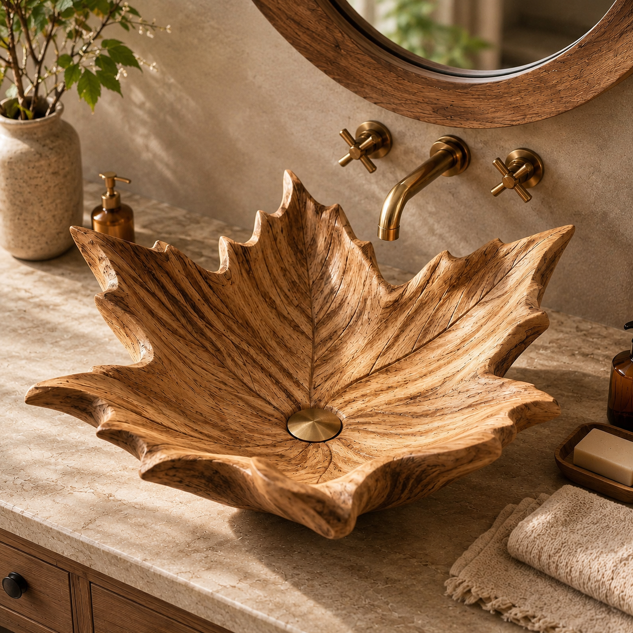 Elara Rounded Bathroom Sink - Design 053 - product image 11