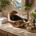 Nolan Warm Stone Vessel Sink - Design 055 - main view