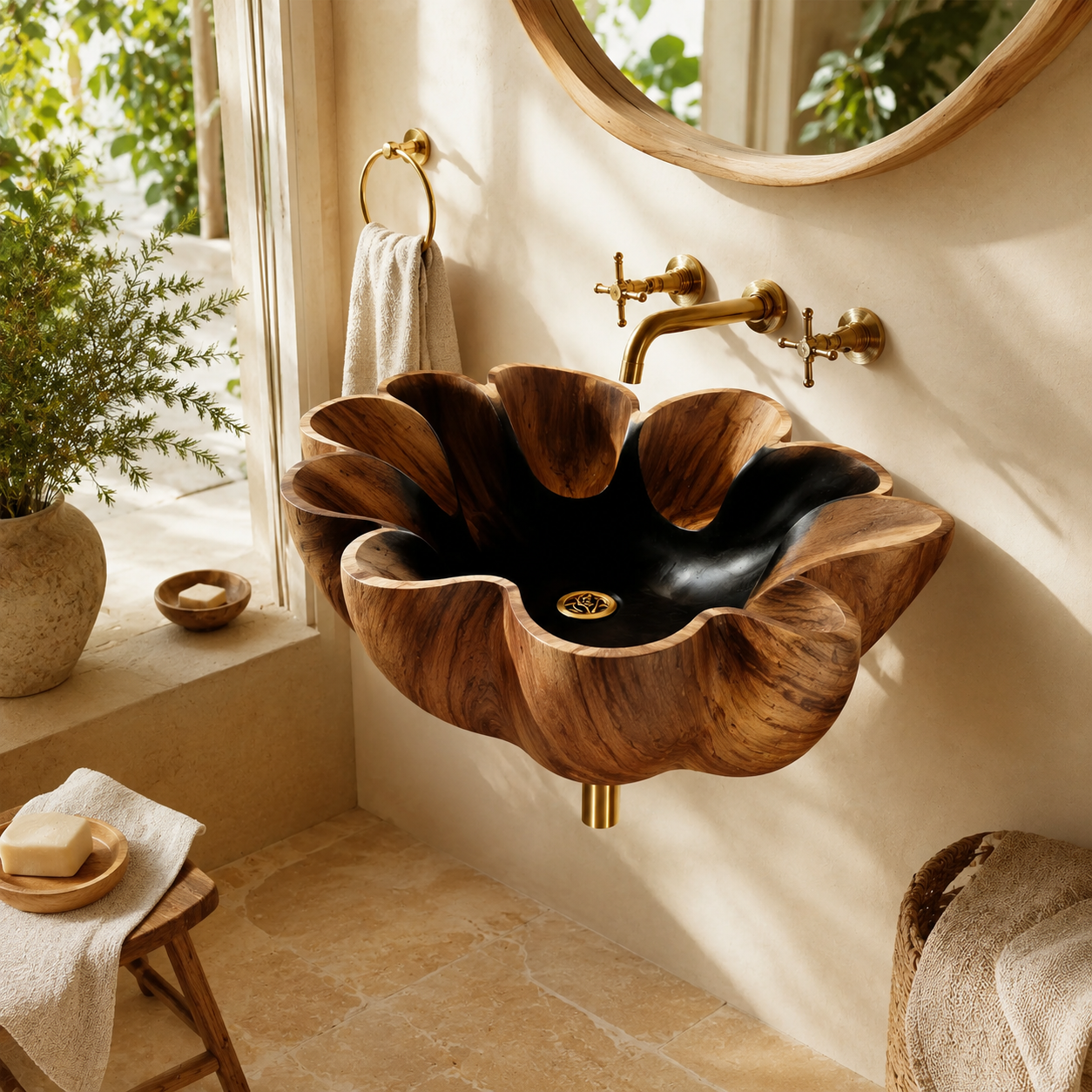 Liora Hand-Finished Vessel Sink - Design 056 - main view