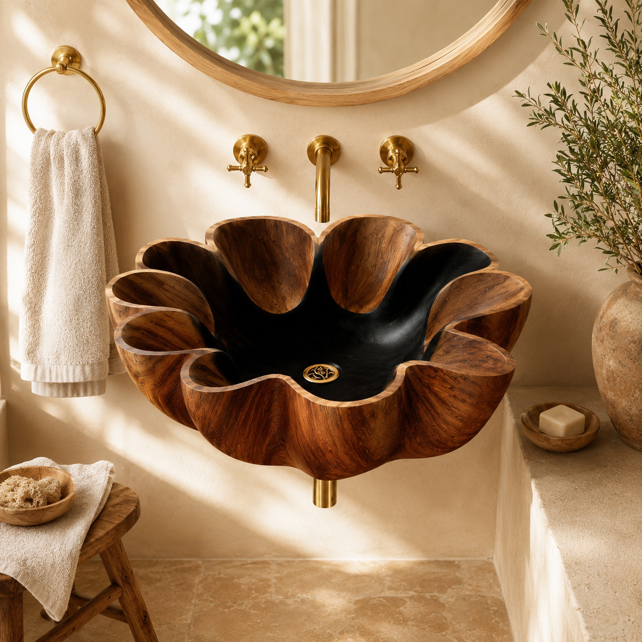 Liora Hand-Finished Vessel Sink - Design 056 - product image 03