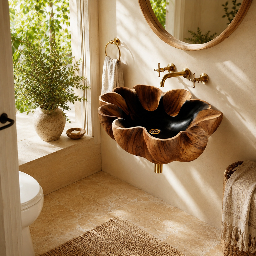 Liora Hand-Finished Vessel Sink - Design 056 - product image 05