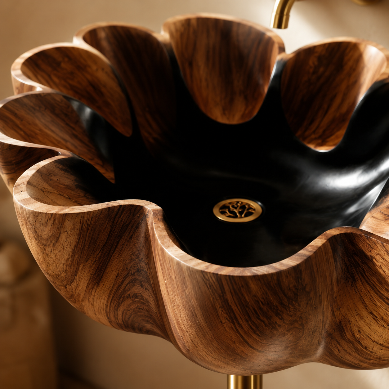Liora Hand-Finished Vessel Sink - Design 056 - product image 06