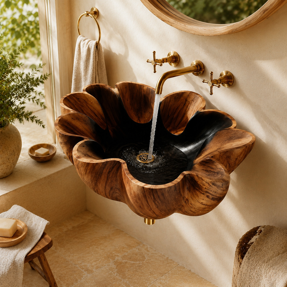 Liora Hand-Finished Vessel Sink - Design 056 - product image 08