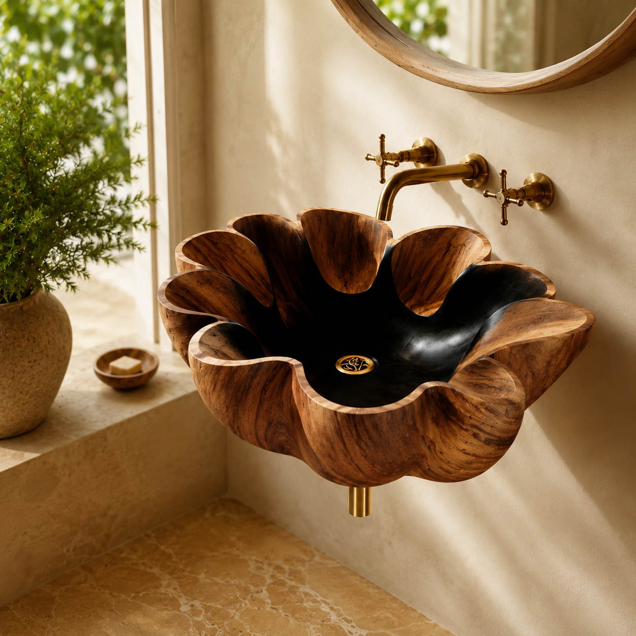 Liora Hand-Finished Vessel Sink - Design 056 - product image 09