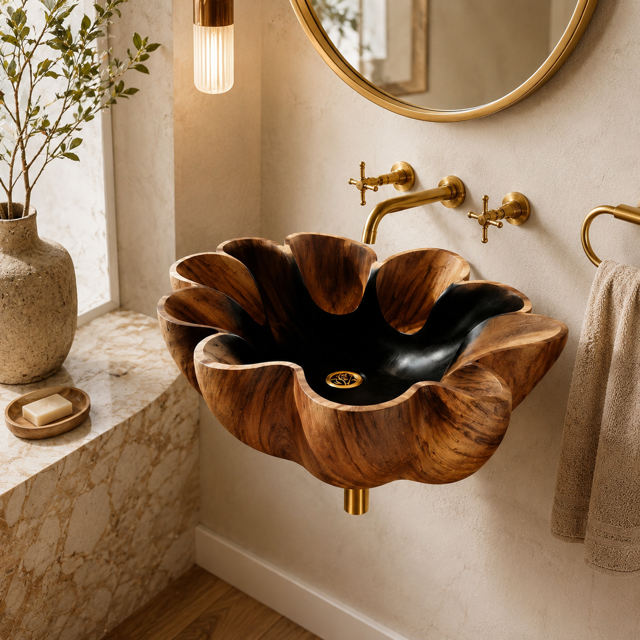 Liora Hand-Finished Vessel Sink - Design 056 - product image 10