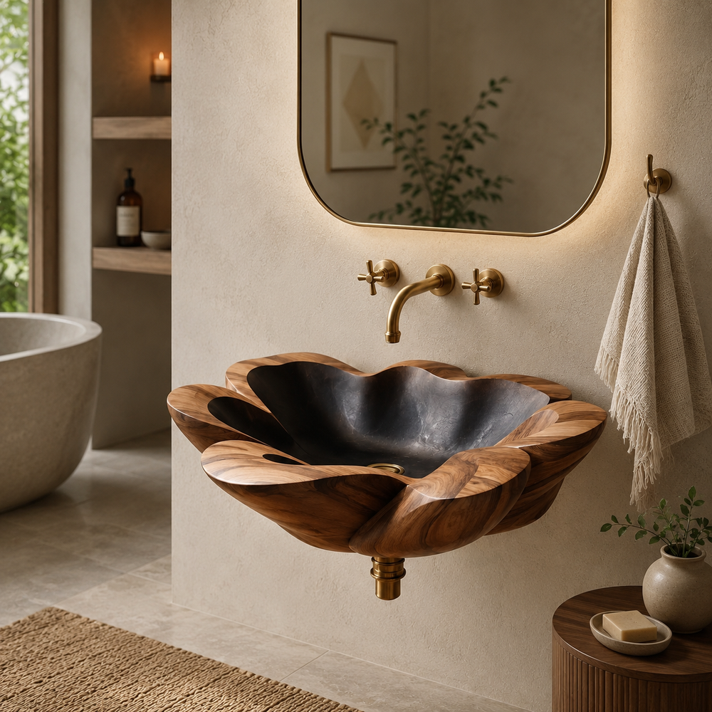 Elara Rounded Bathroom Sink - Design 061 - product image 10