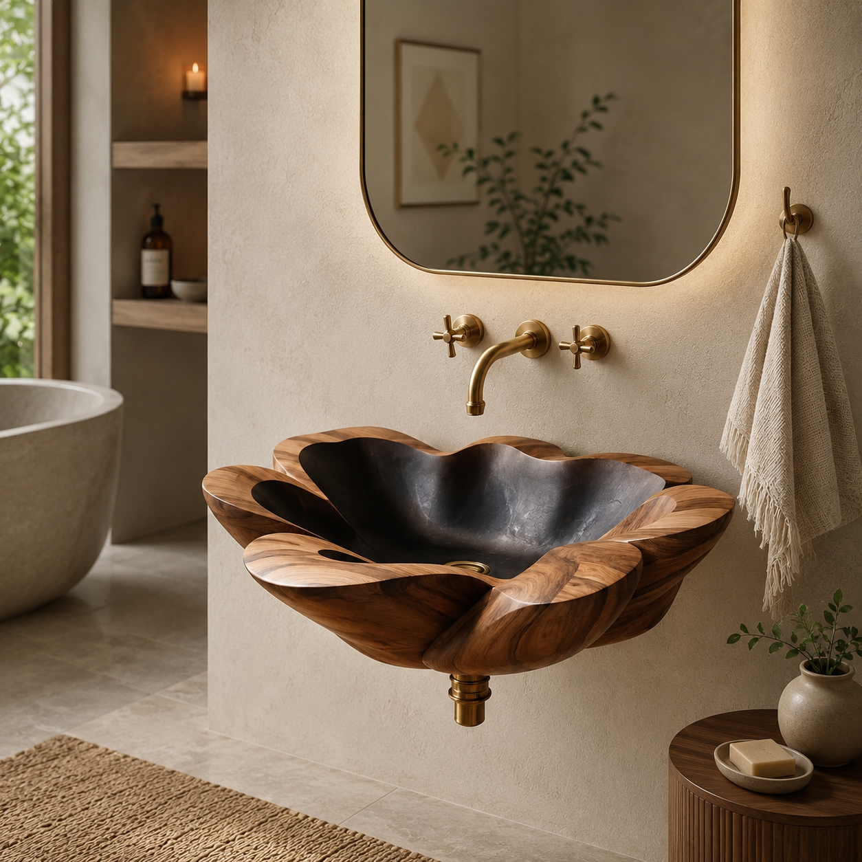 Elara Rounded Bathroom Sink - Design 061 - product image 10