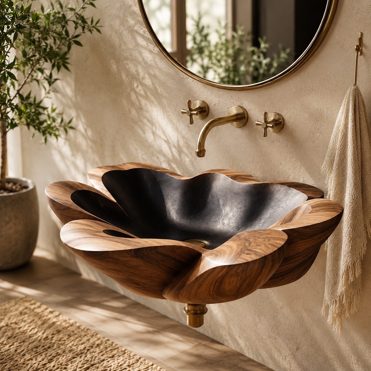 Elara Rounded Bathroom Sink - Design 061 - product image 11