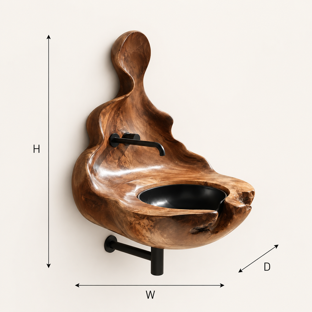 Nolan Warm Stone Vessel Sink - Design 063 - product image 08