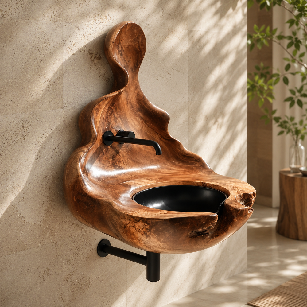 Nolan Warm Stone Vessel Sink - Design 063 - product image 11
