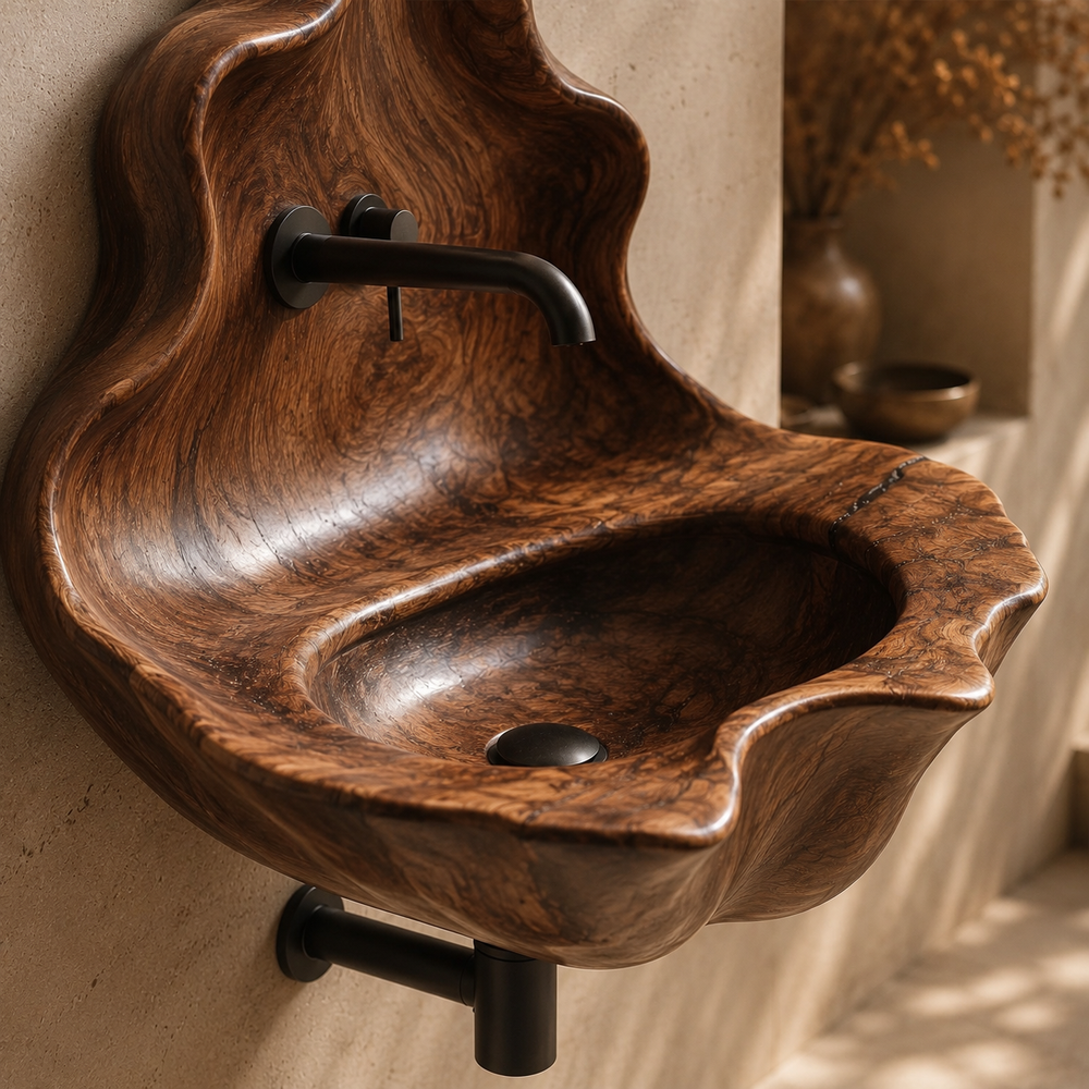 Liora Hand-Finished Vessel Sink - Design 064 - product image 05