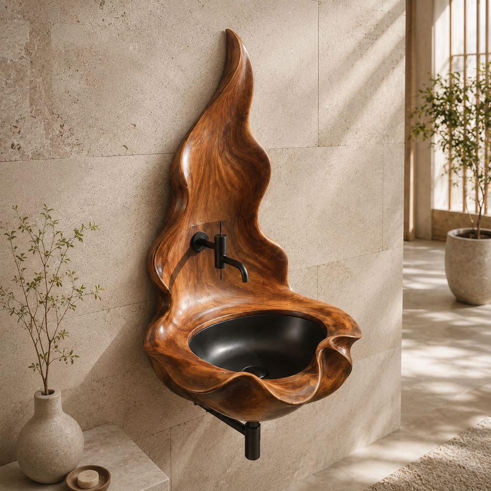 Arden Natural Stone Vessel Sink - Design 065 - product image 02