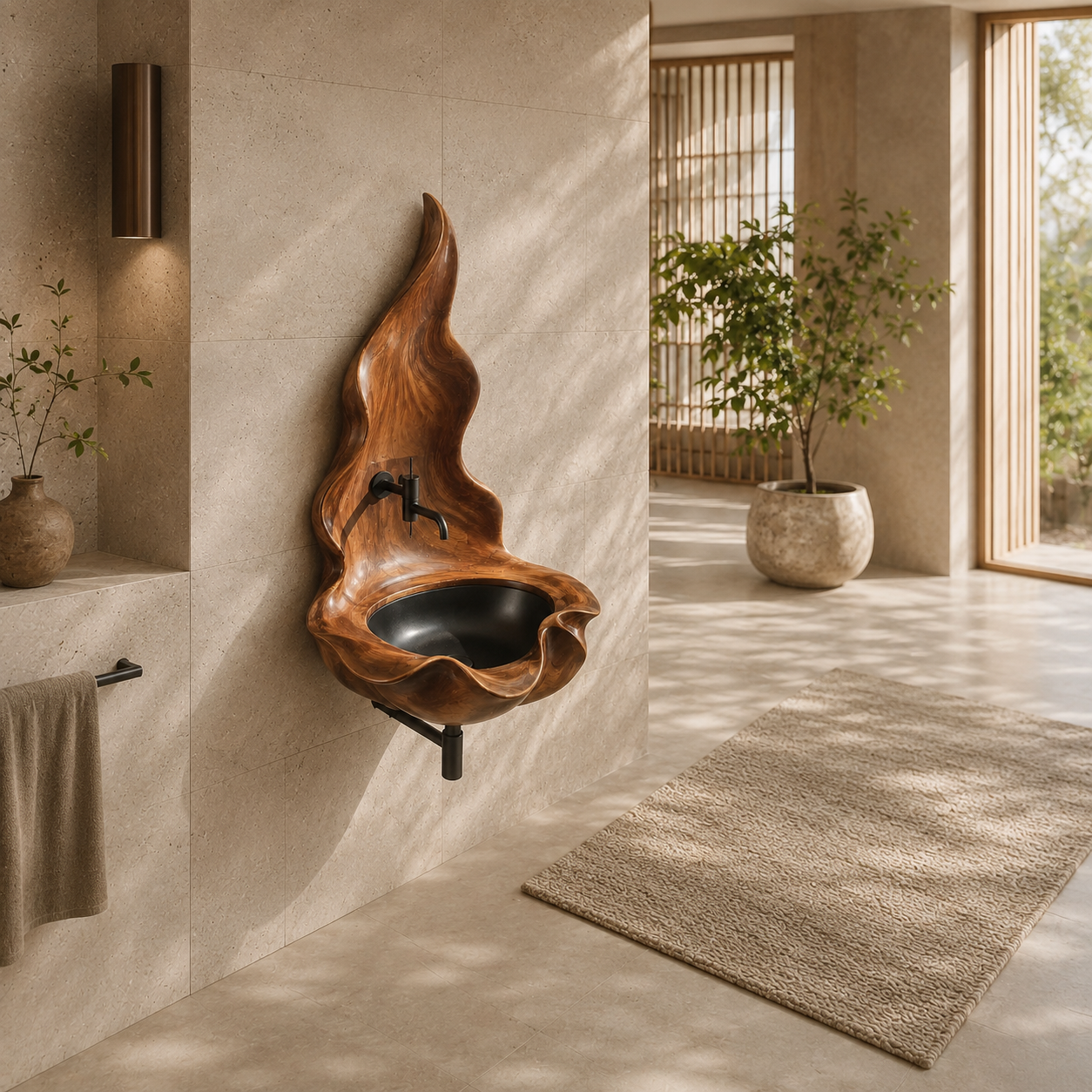 Arden Natural Stone Vessel Sink - Design 065 - product image 04