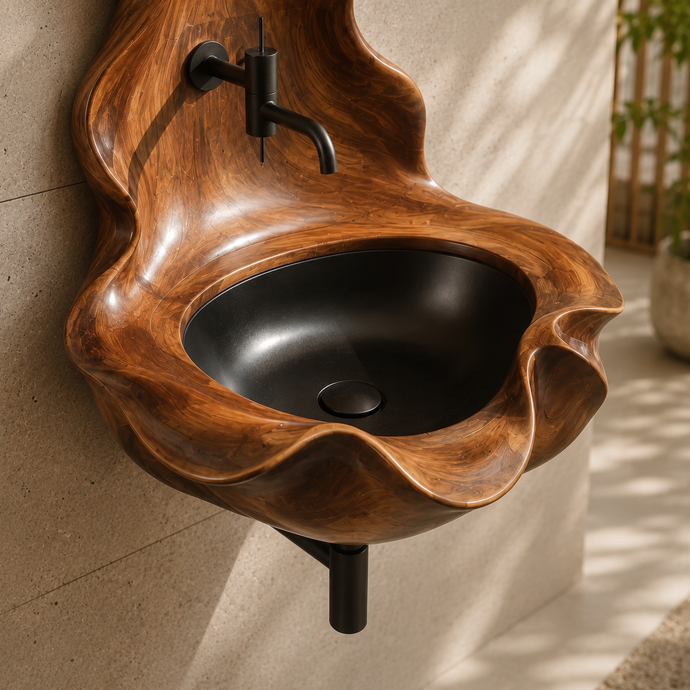 Arden Natural Stone Vessel Sink - Design 065 - product image 06