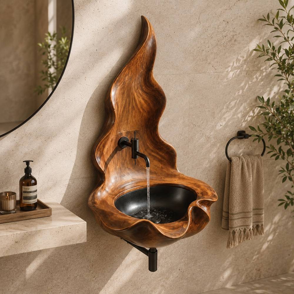 Arden Natural Stone Vessel Sink - Design 065 - product image 07
