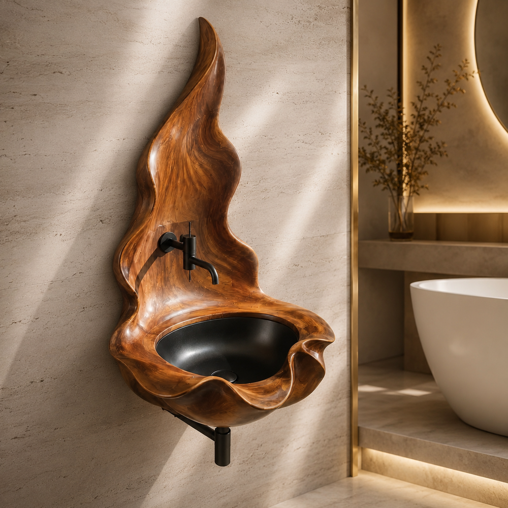 Arden Natural Stone Vessel Sink - Design 065 - product image 09