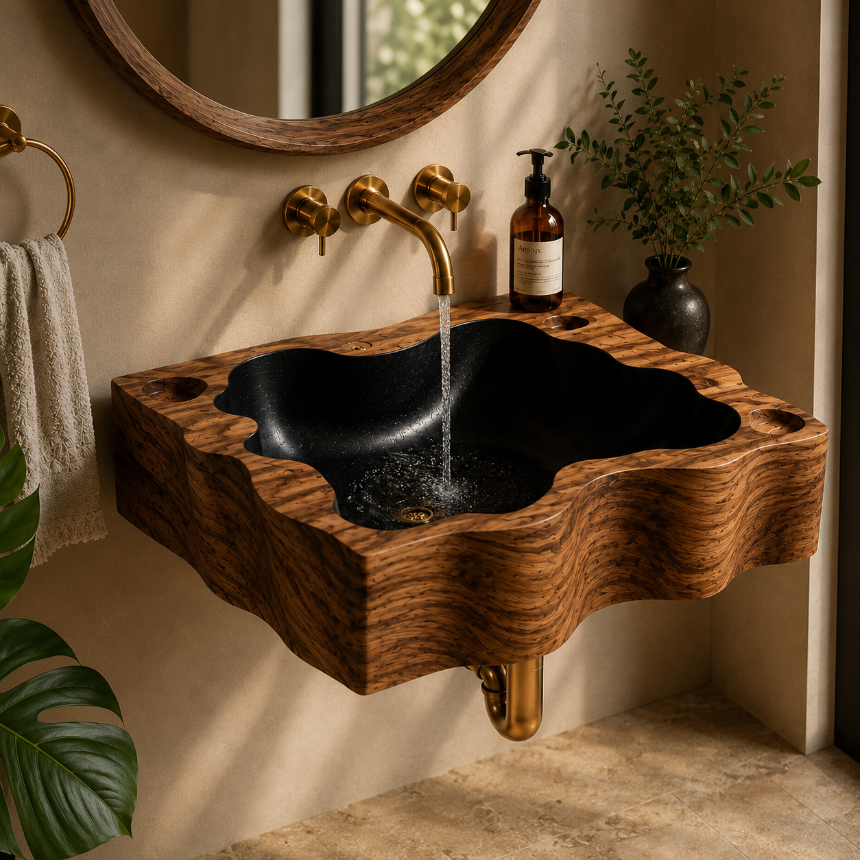 Soren Stone Vanity Vessel Sink - Design 068 - product image 07