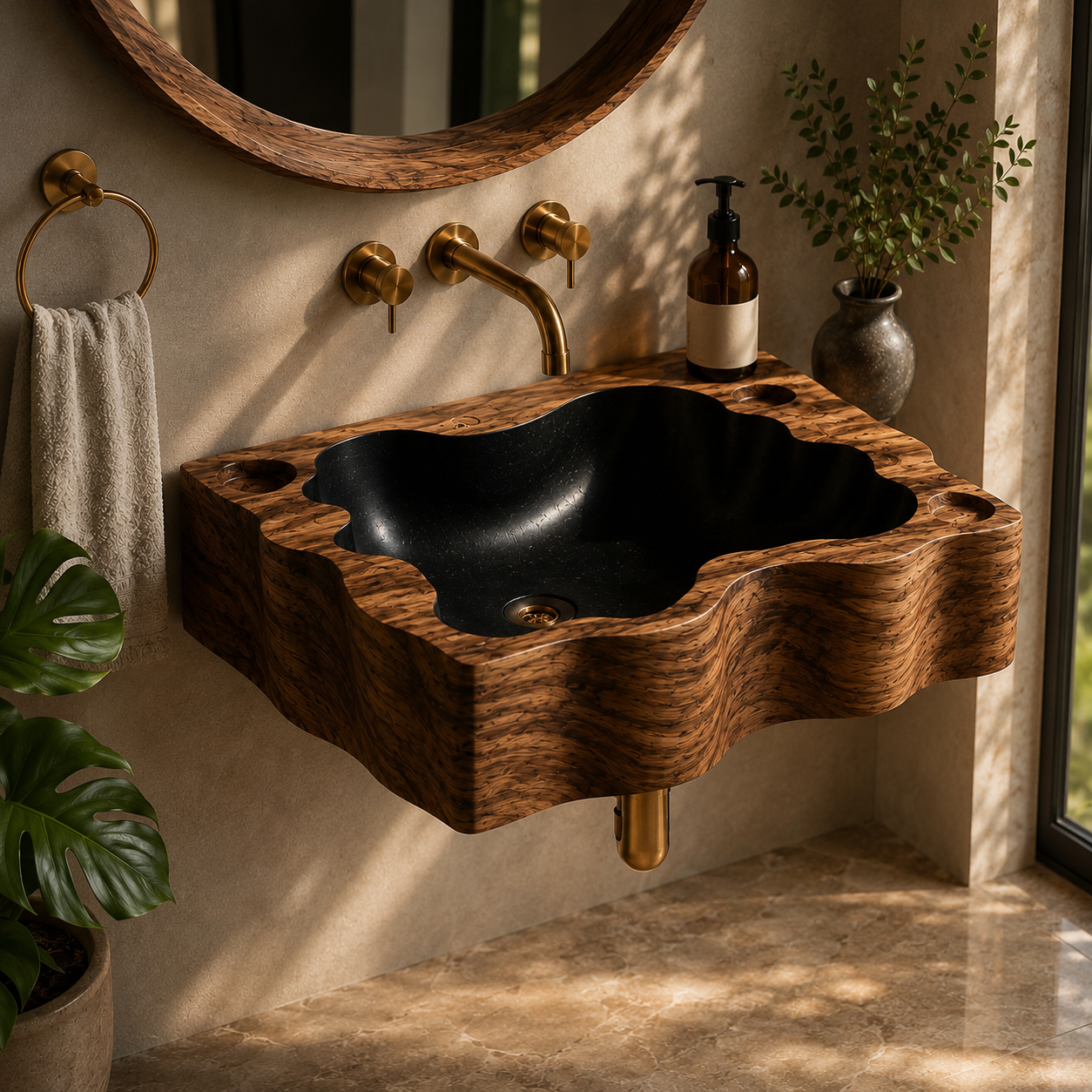 Soren Stone Vanity Vessel Sink - Design 068 - product image 09